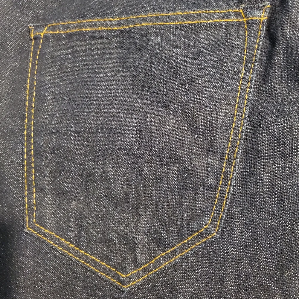 True Religion Jeans Men Straight Leg Phantom Blake  Dark Blue Denim 36 X 34